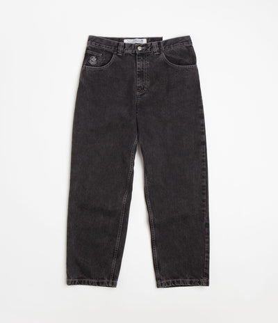 Polar 93 Denim Jeans in Silver Black and Silver