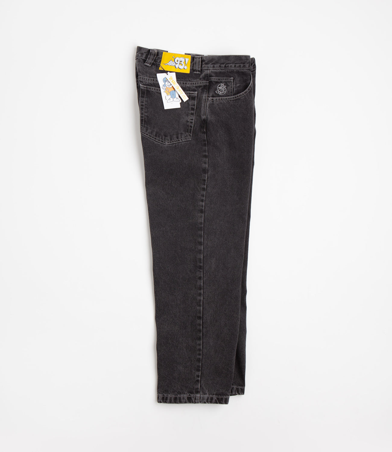 Polar 93 Denim Jeans - Silver Black / Silver | Flatspot