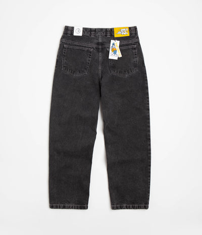 Polar 93 Denim Jeans in Silver Black and Silver