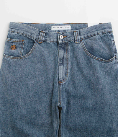 Polar 93 Jeans in Heavy Washed Blue