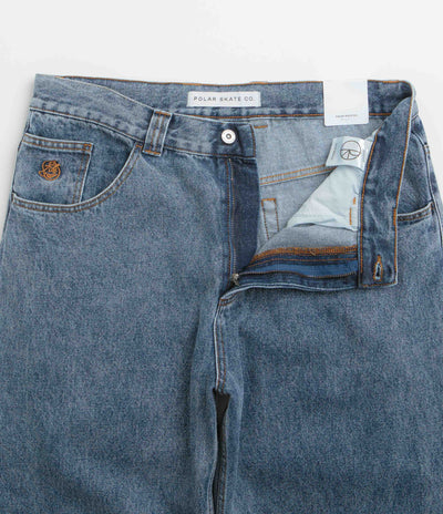 Polar 93 Jeans in Heavy Washed Blue