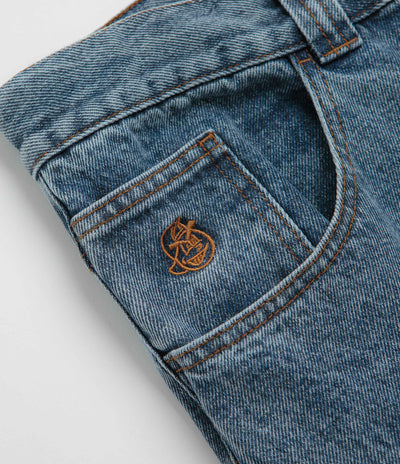 Polar 93 Jeans in Heavy Washed Blue