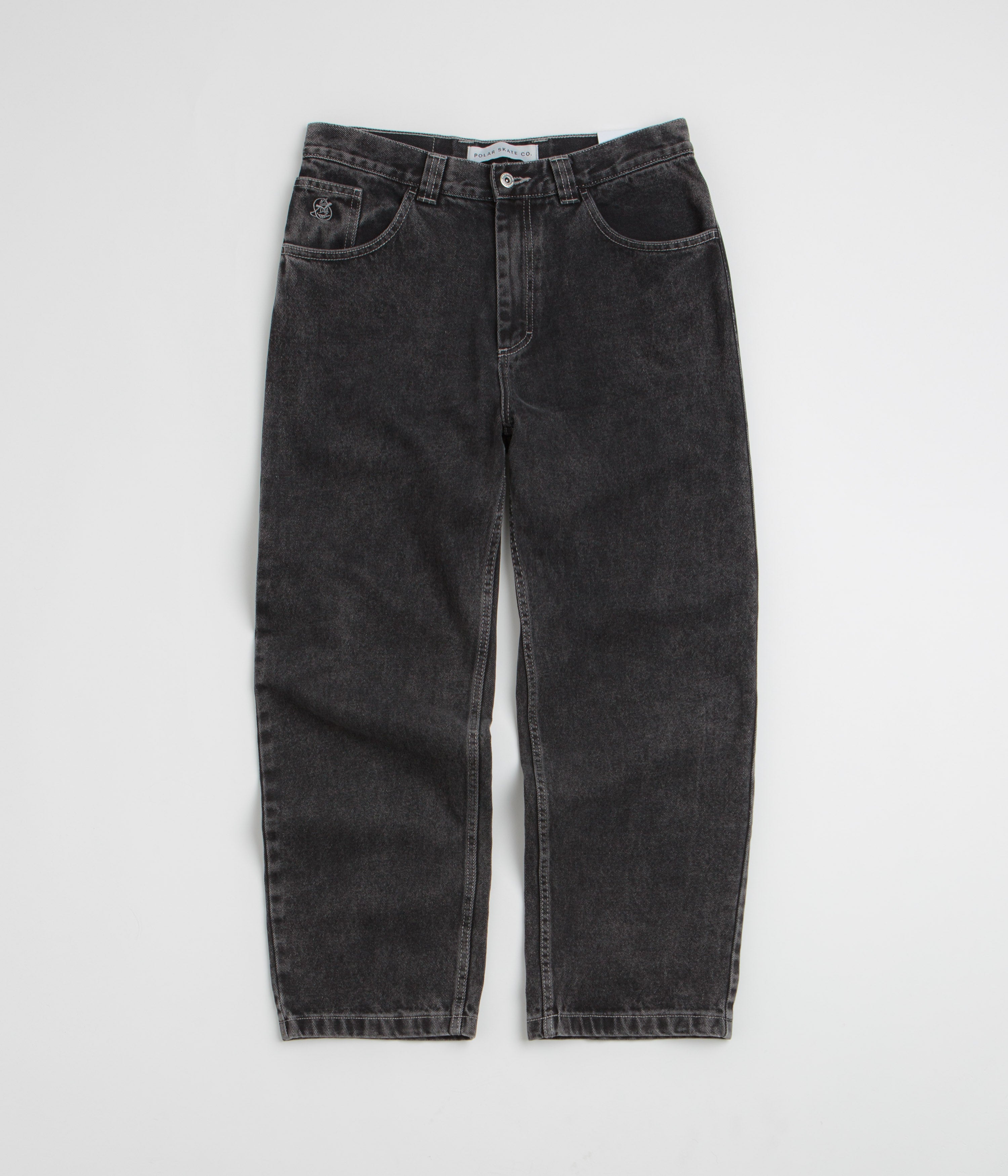 Polar 93 Jeans in Silver Black