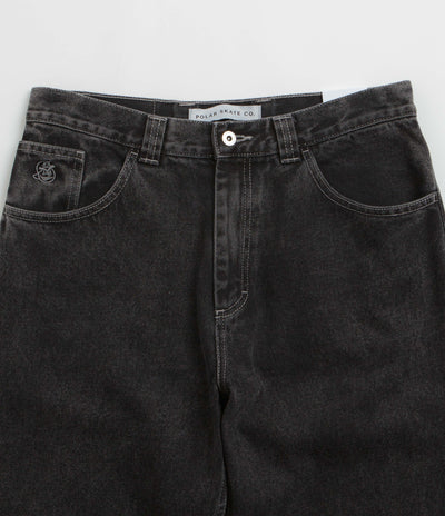 Polar 93 Jeans in Silver Black
