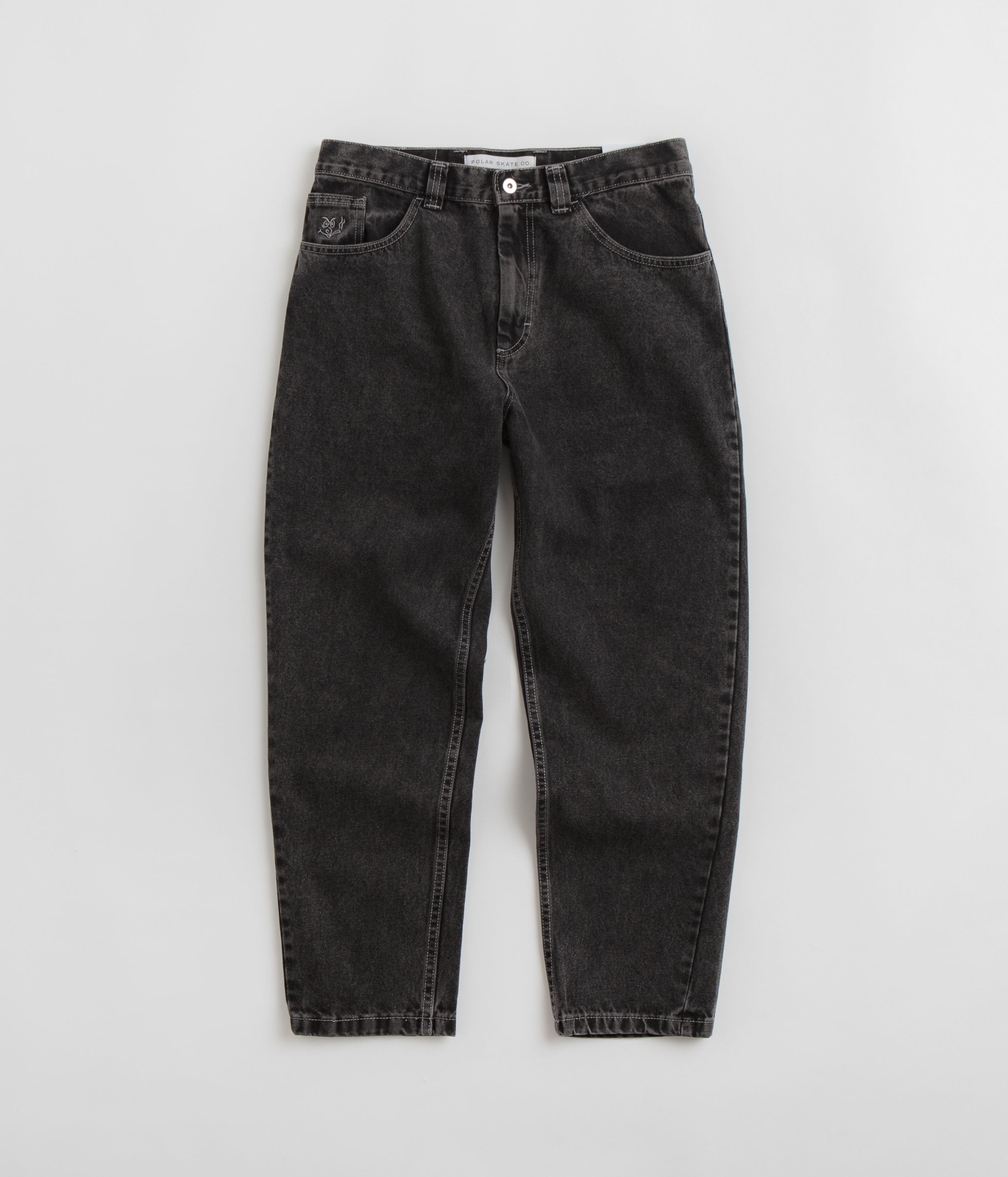 YARDSALE BLACK BAGGY DENIM JEANS サイズL YARDSALE BLACK BAGGY DENIM JEANS サイズL YARDSALE（ヤード