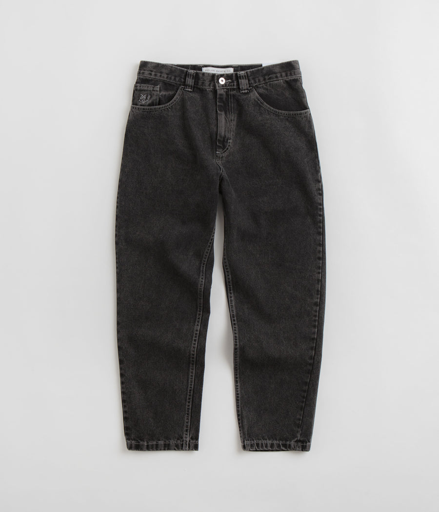 Polar '92 Jeans in Silver Black