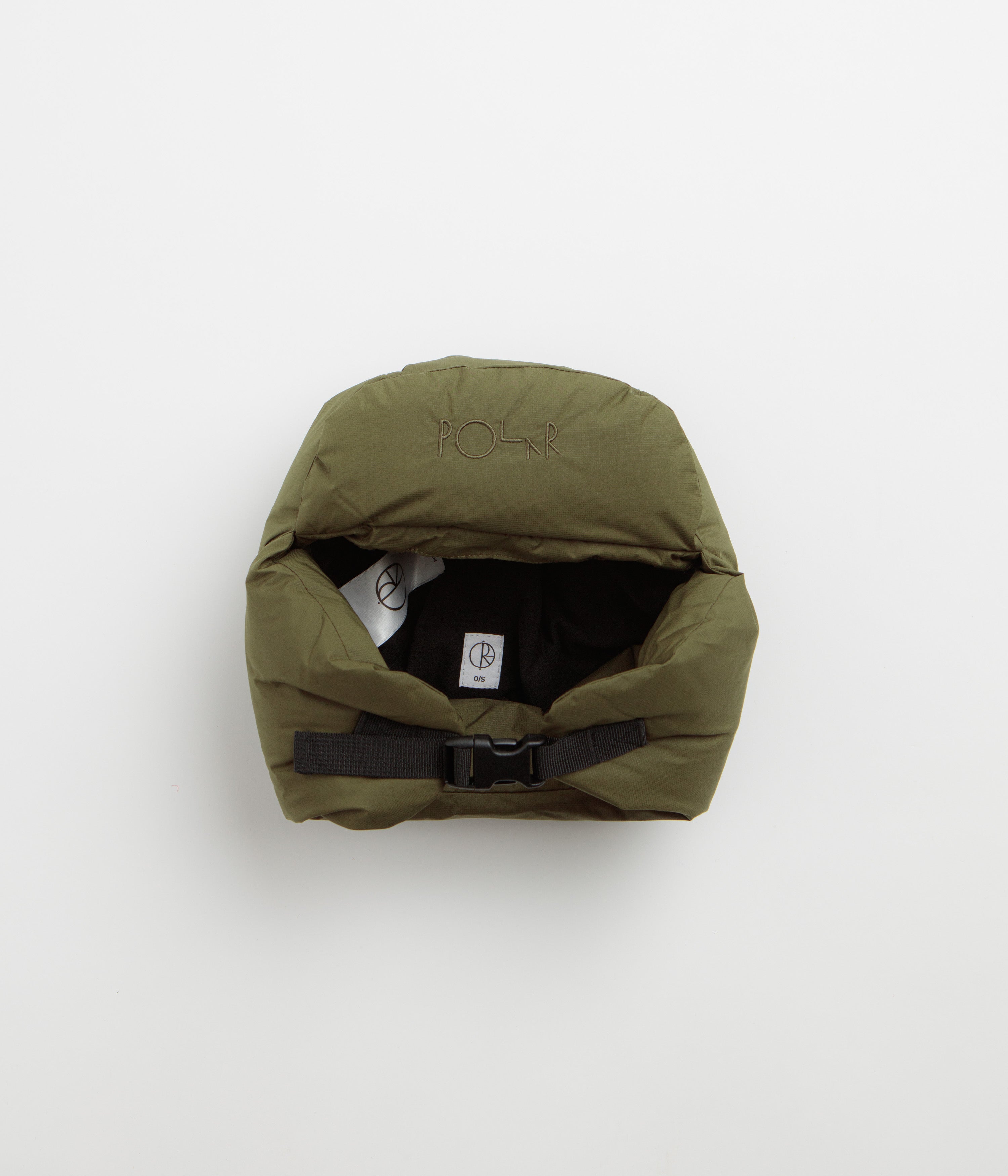 Polar Ailu Puffer Trapper Cap - Army Green