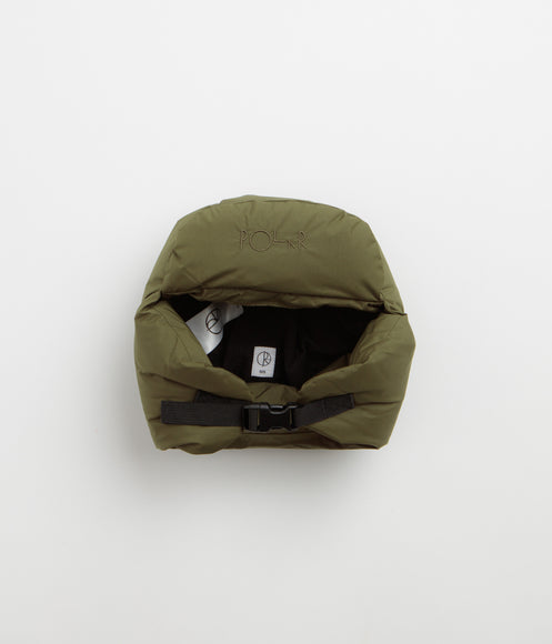 Polar Ailu Puffer Trapper Cap - Army Green