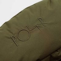 Polar Ailu Puffer Trapper Cap - Army Green thumbnail