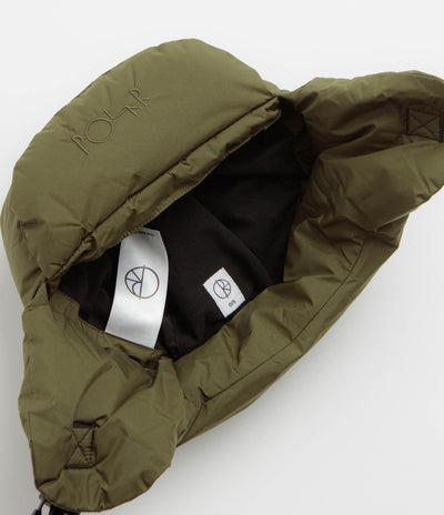 Polar Ailu Puffer Trapper Cap - Army Green