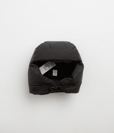 Polar Ailu Puffer Trapper Cap - Black