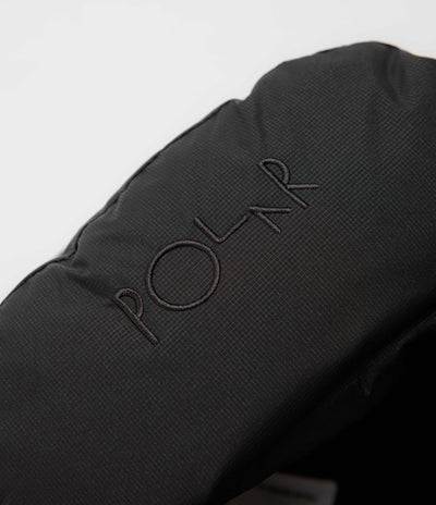 Polar Ailu Puffer Trapper Cap - Black