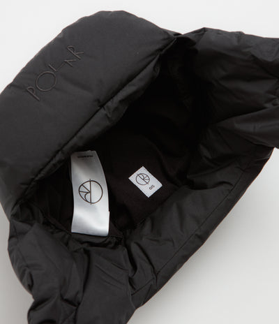 Polar Ailu Puffer Trapper Cap - Black