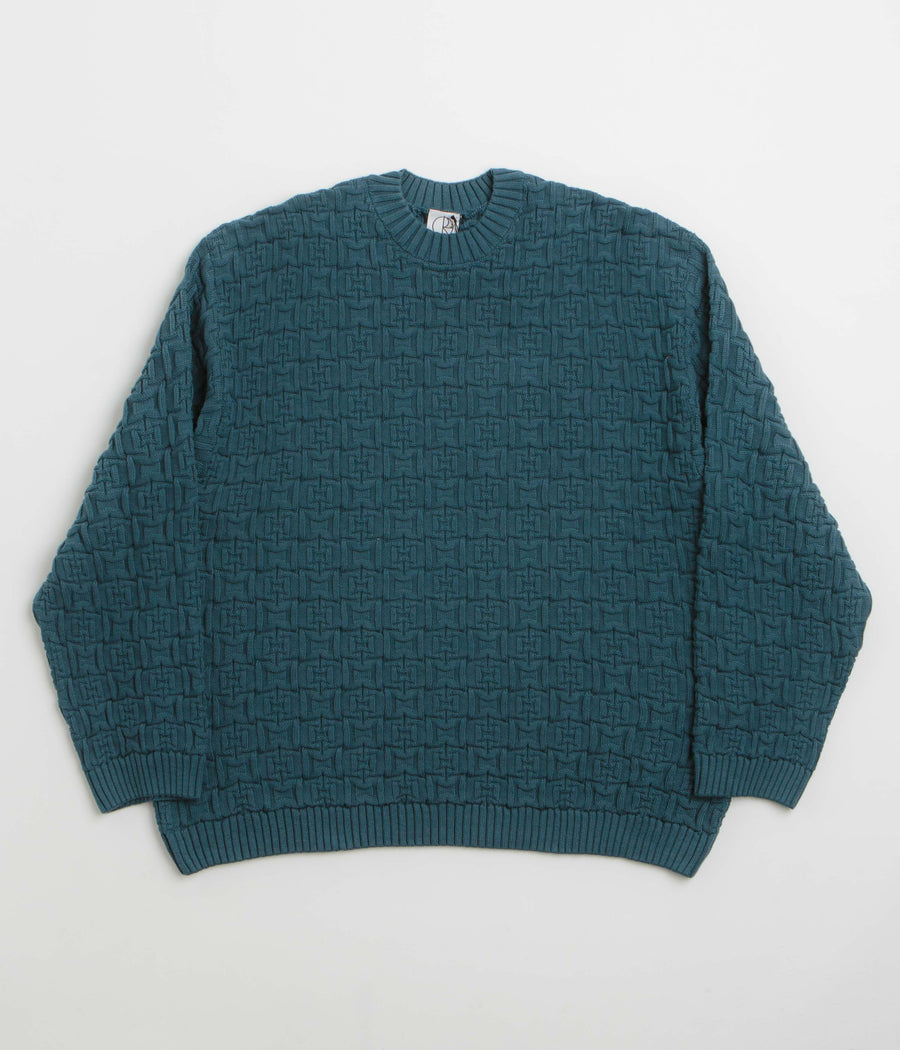 Polar Alex Sweatshirt in Petrol Blue