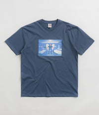 Polar Angel Man T-Shirt in Grey Blue