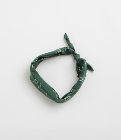 Polar Bandana in Dark Green