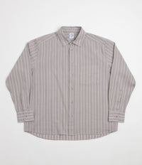 Polar Bart Shirt in Grey Stripe