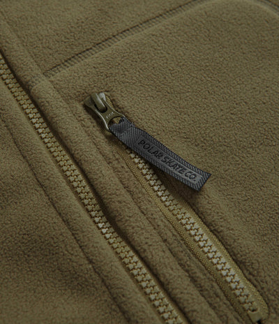Polar Basic Fleece Jacket - Army Green