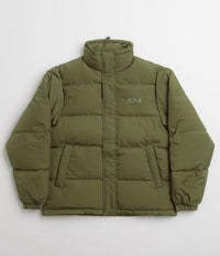 Polar Basic Puffer Jacket in Army Green