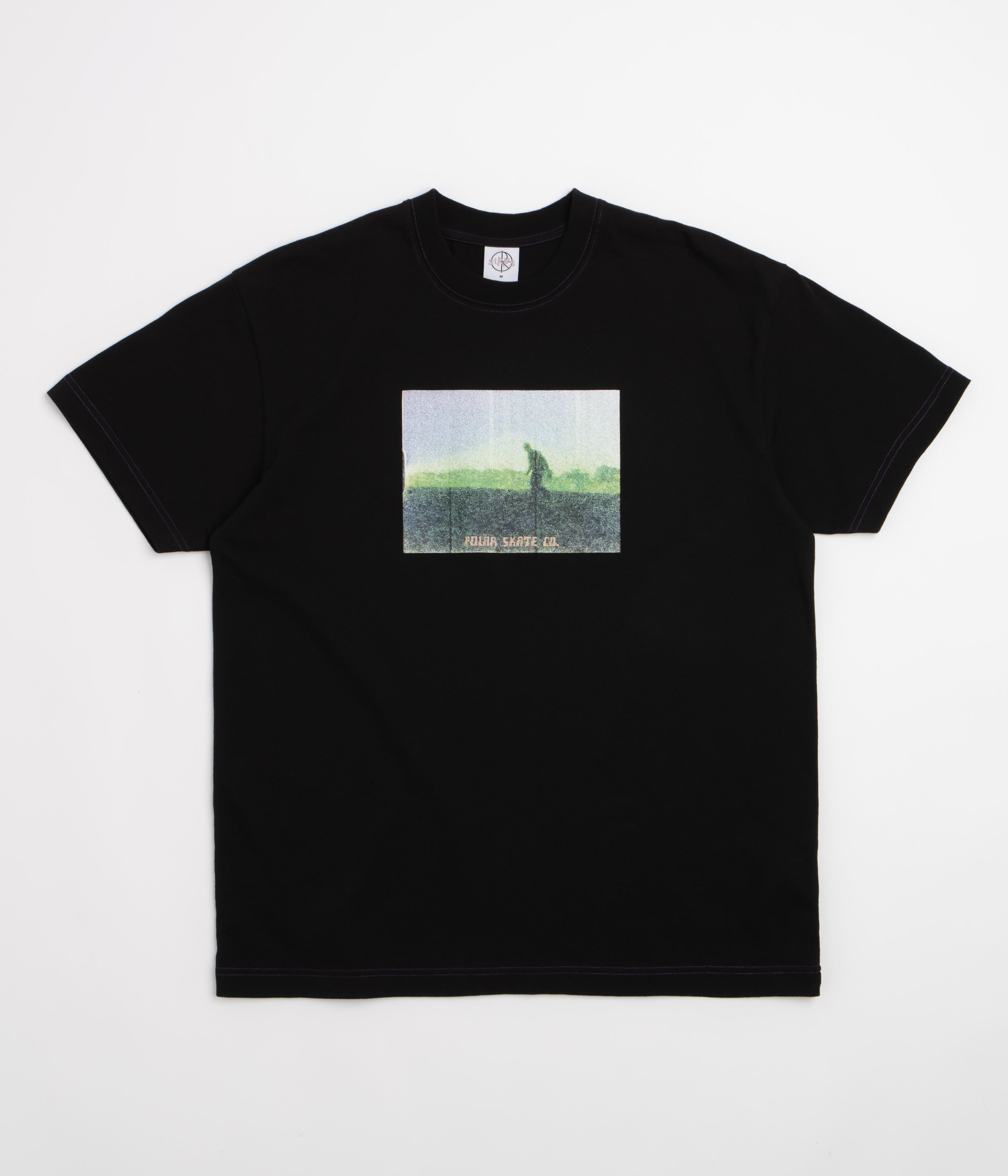 Polar Beach Walk Contrast T-Shirt - Black / Purple