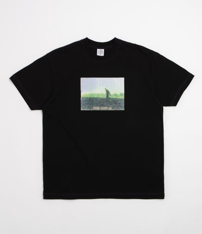Polar Beach Walk Contrast T-Shirt - Black / Purple