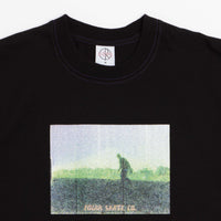 Polar Beach Walk Contrast T-Shirt - Black / Purple thumbnail
