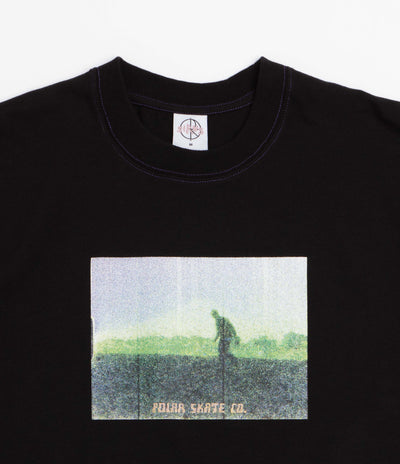 Polar Beach Walk Contrast T-Shirt - Black / Purple