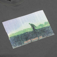 Polar Beach Walk Contrast T-Shirt - Graphite / Green thumbnail