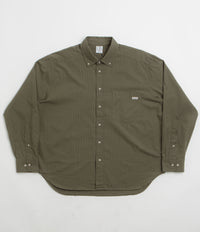 Polar Ben Shirt in Army Green Check