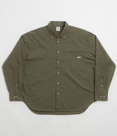 Polar Ben Shirt in Army Green Check