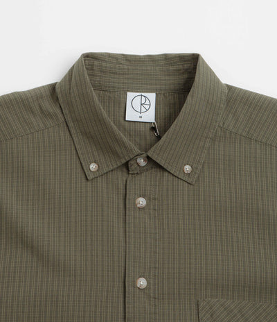 Polar Ben Shirt in Army Green Check