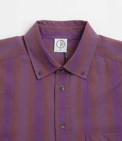 Polar Ben Shirt in Purple Stripe