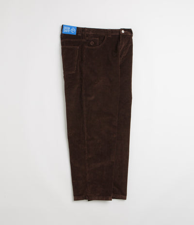 Polar Big Boy Cord Pants in Chocolate