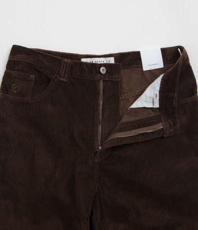 Polar Big Boy Cord Pants in Chocolate