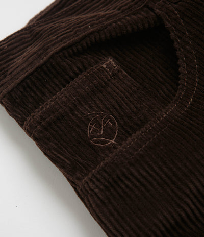 Polar Big Boy Cord Pants in Chocolate