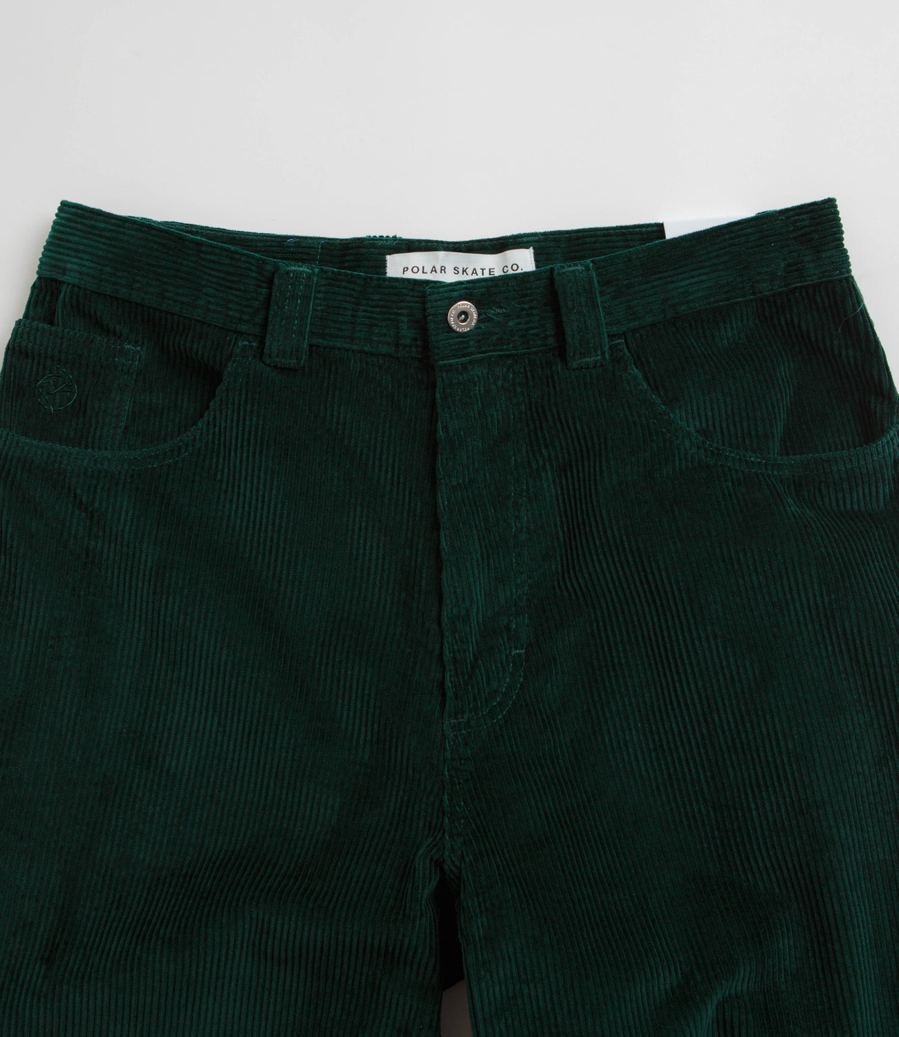 Polar Big Boy Cord Pants - Dark Emerald | Flatspot
