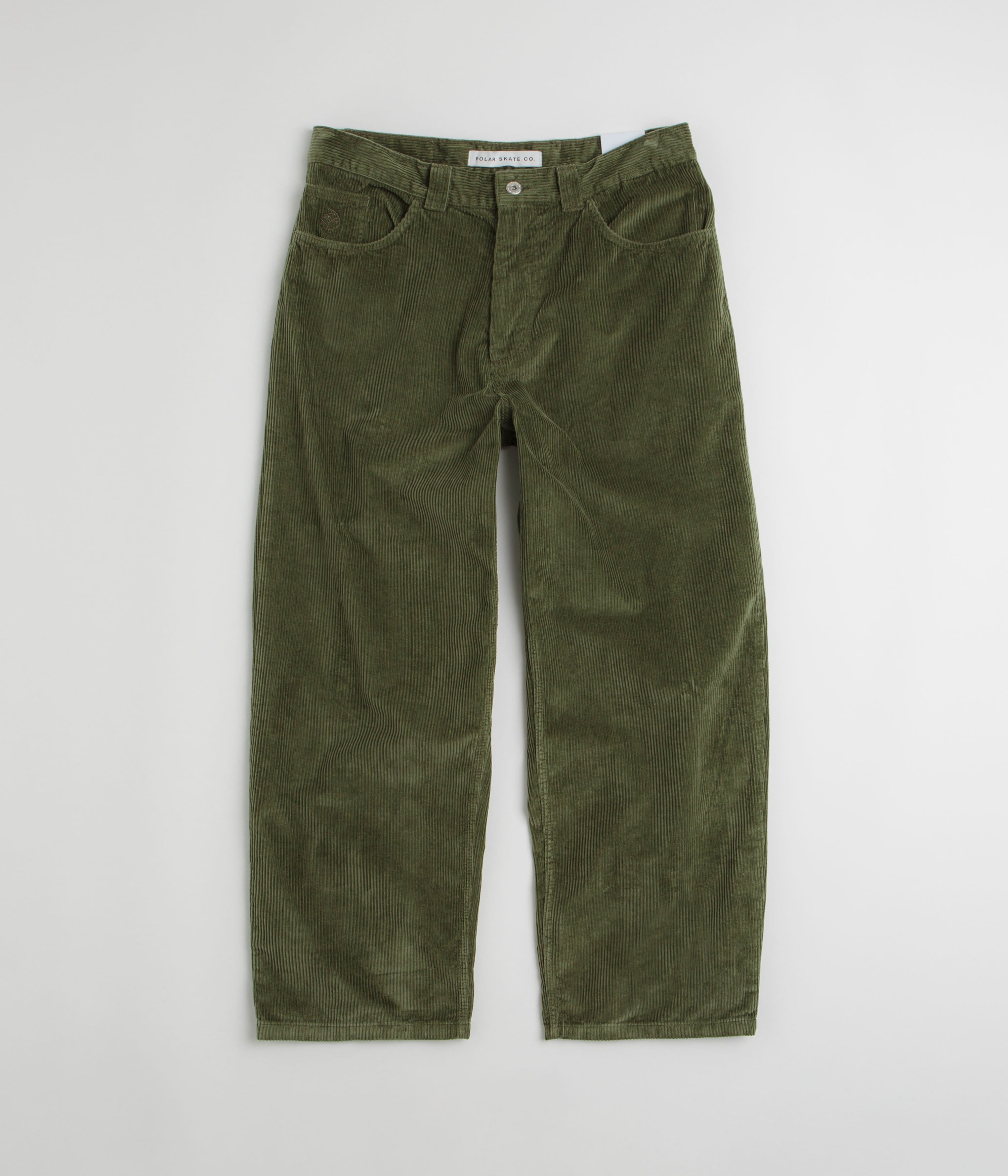 Polar Big Boy Cord Pants in Uniform Green