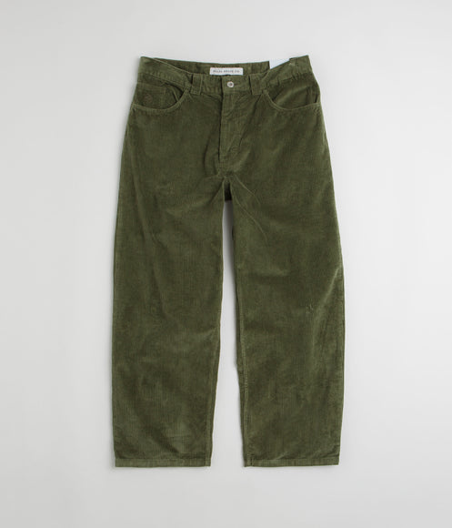 Polar Big Boy Cord Pants - Uniform Green