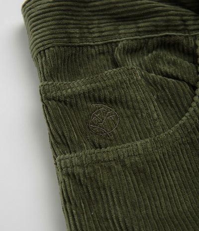 Polar Big Boy Cord Pants in Uniform Green