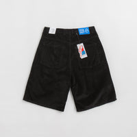 Polar Big Boy Cord Shorts - Black thumbnail