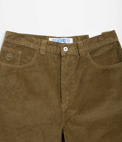 Polar Big Boy Cord Shorts - Brass