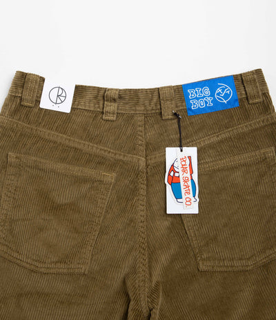 Polar Big Boy Cord Shorts - Brass