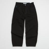 Polar Big Boy Jeans in Black and Blue Stitching thumbnail