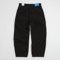 Polar Big Boy Jeans in Black and Blue Stitching thumbnail