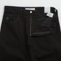 Polar Big Boy Jeans in Black and Blue Stitching thumbnail