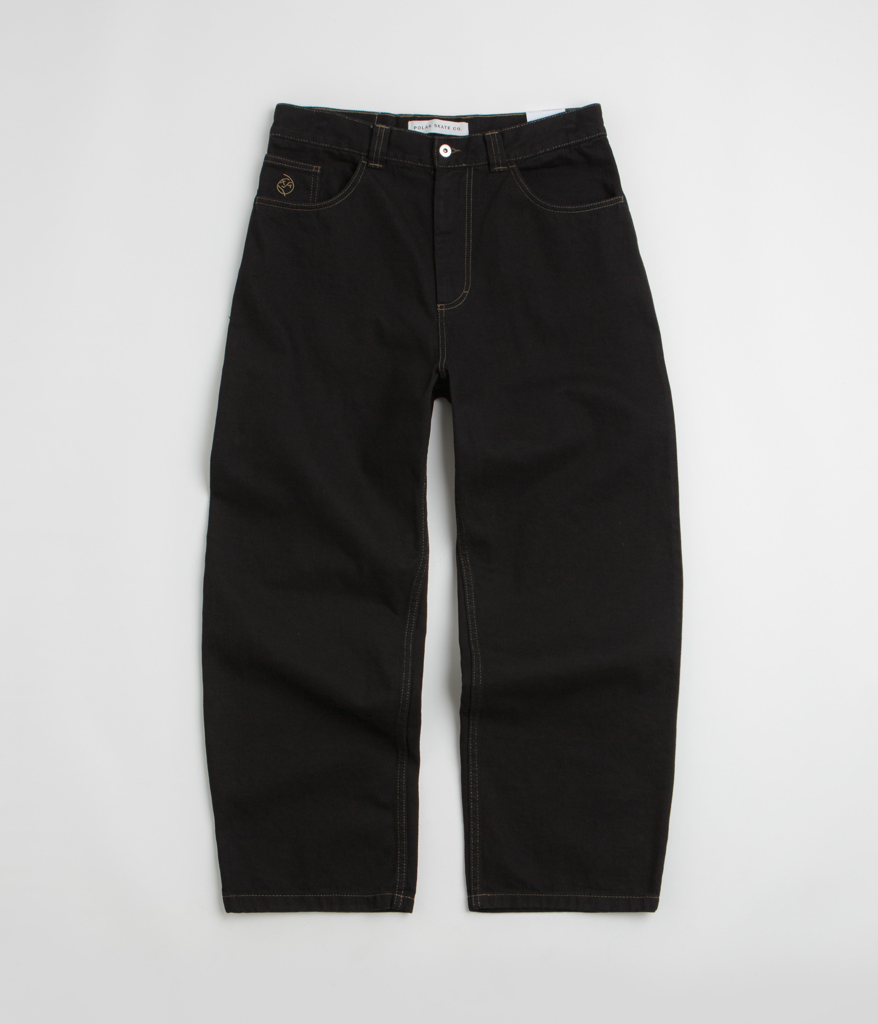 Polar Big Boy Jeans - Green Black | Flatspot