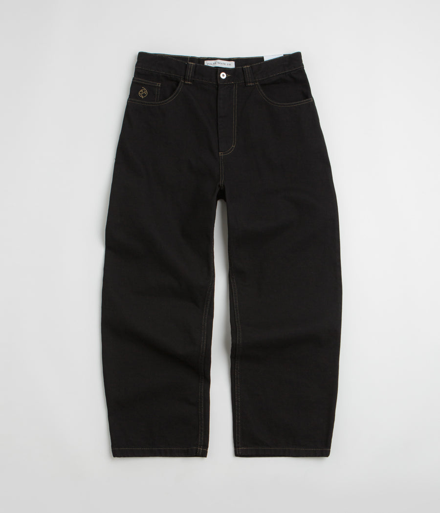 Polar Big Boy Jeans in Black and Dark Olive