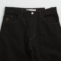 Polar Big Boy Jeans in Black and Dark Olive thumbnail