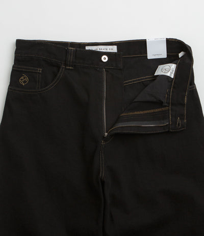 Polar Big Boy Jeans in Black and Dark Olive
