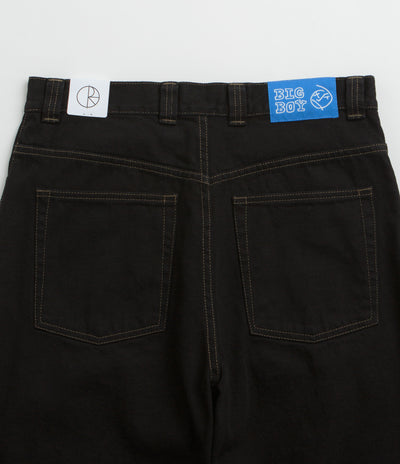Polar Big Boy Jeans in Black and Dark Olive